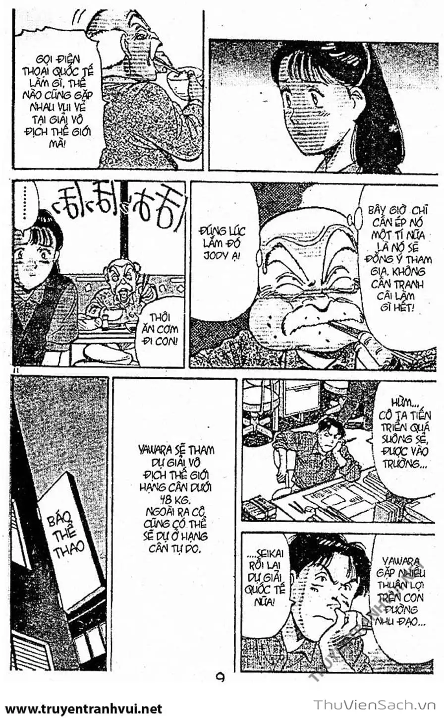 Truyện Tranh Tiểu Thư Nhu Đạo - Yawara! trang 6