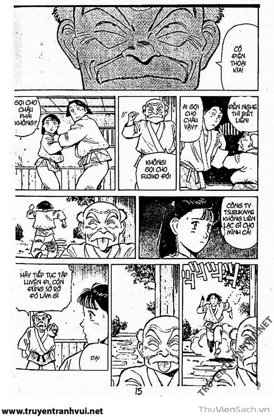 Truyện Tranh Tiểu Thư Nhu Đạo - Yawara! trang 6