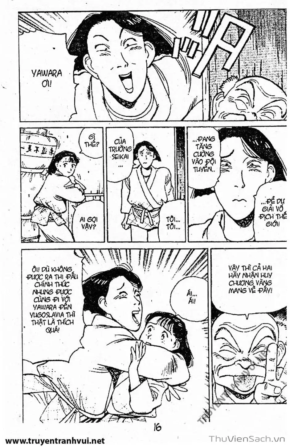 Truyện Tranh Tiểu Thư Nhu Đạo - Yawara! trang 6