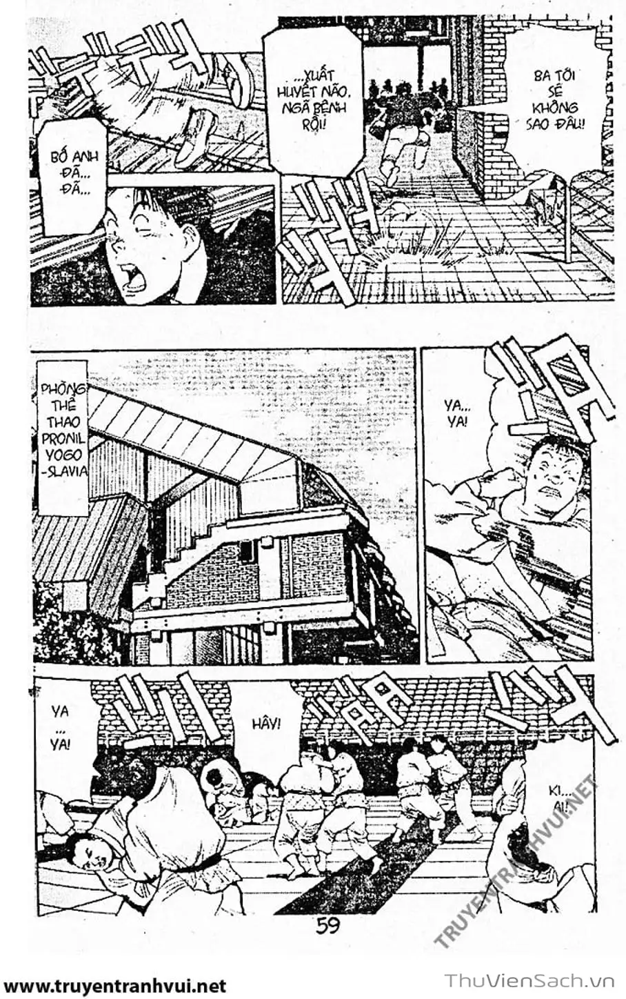 Truyện Tranh Tiểu Thư Nhu Đạo - Yawara! trang 6