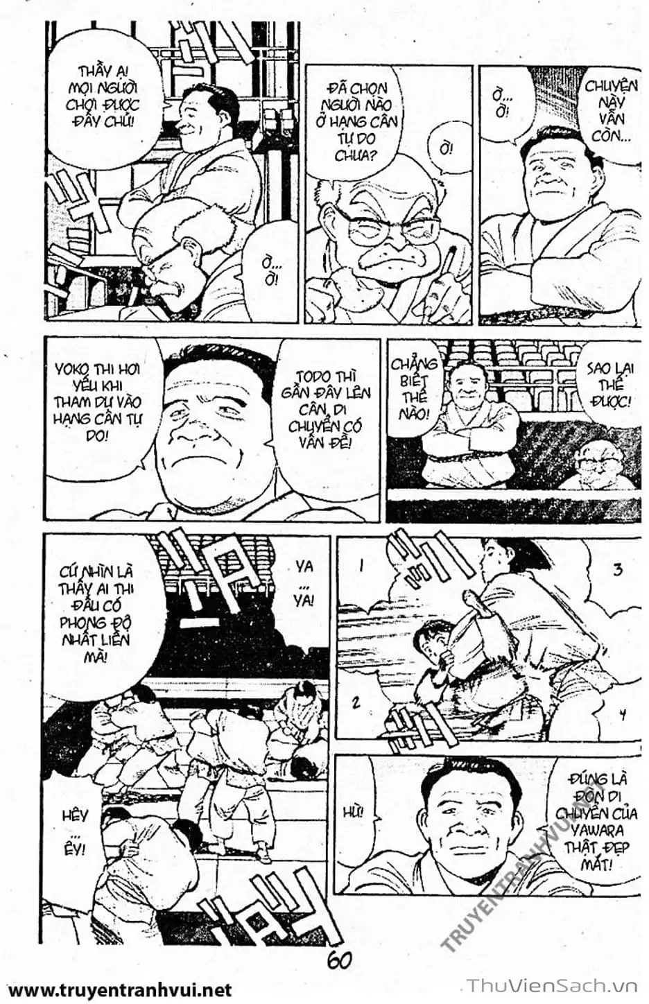 Truyện Tranh Tiểu Thư Nhu Đạo - Yawara! trang 6