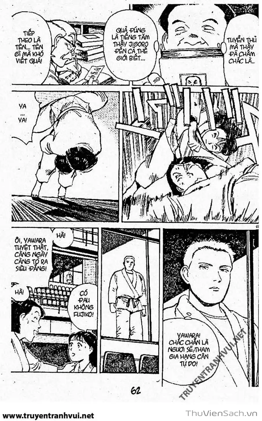 Truyện Tranh Tiểu Thư Nhu Đạo - Yawara! trang 6