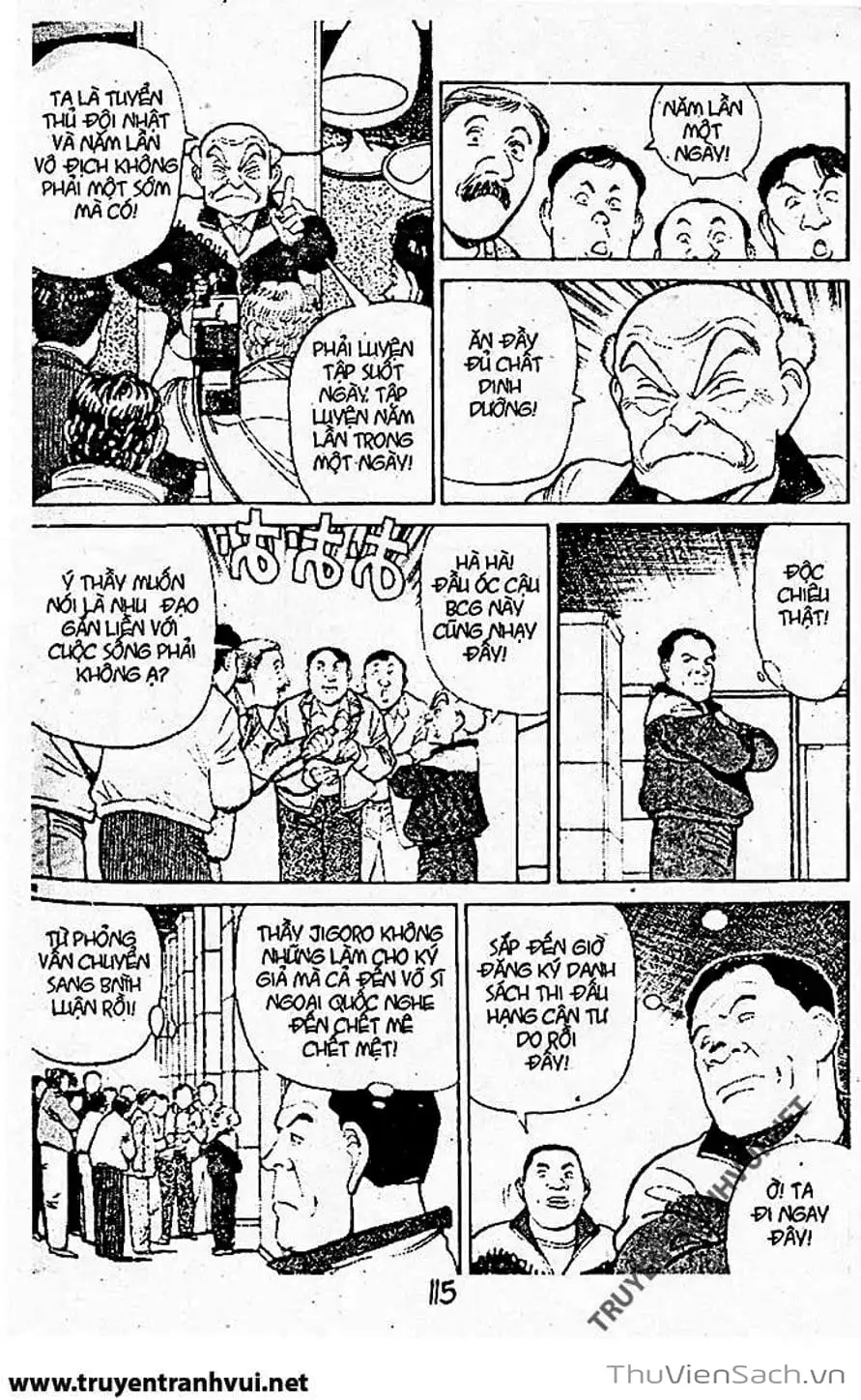 Truyện Tranh Tiểu Thư Nhu Đạo - Yawara! trang 6