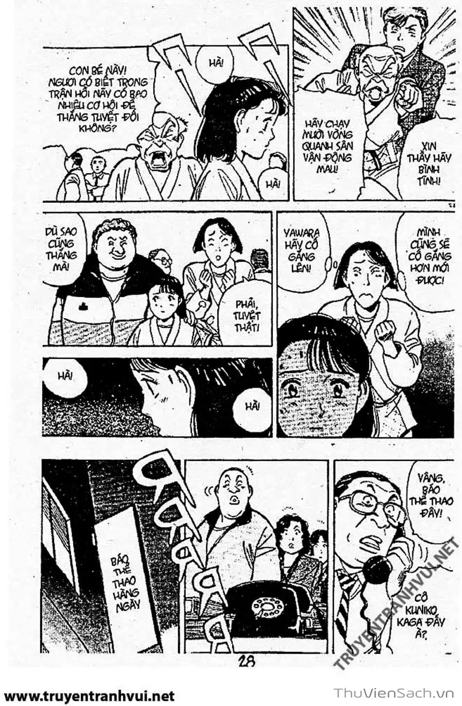 Truyện Tranh Tiểu Thư Nhu Đạo - Yawara! trang 6