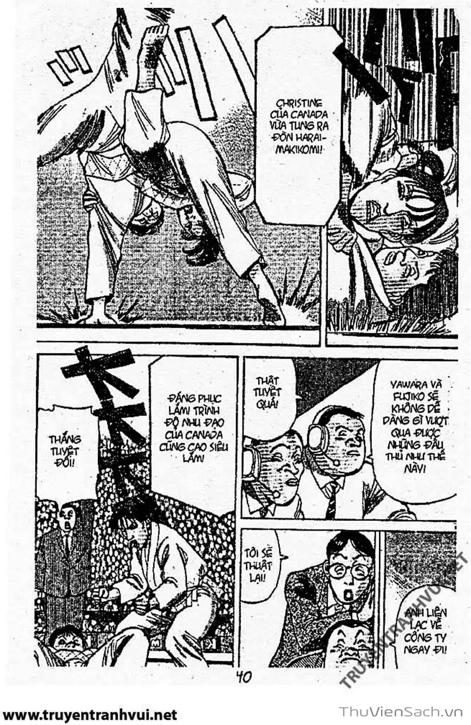 Truyện Tranh Tiểu Thư Nhu Đạo - Yawara! trang 6