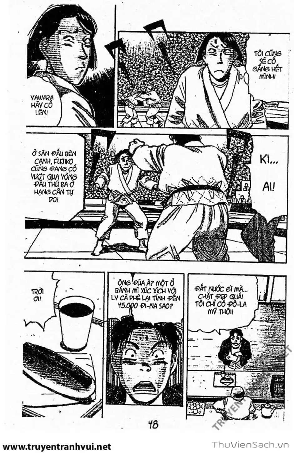 Truyện Tranh Tiểu Thư Nhu Đạo - Yawara! trang 6