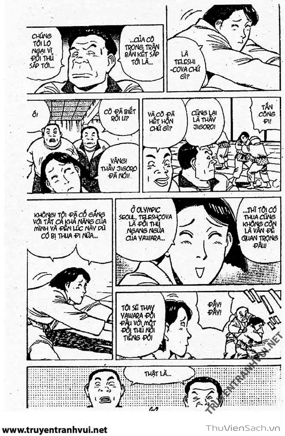 Truyện Tranh Tiểu Thư Nhu Đạo - Yawara! trang 6