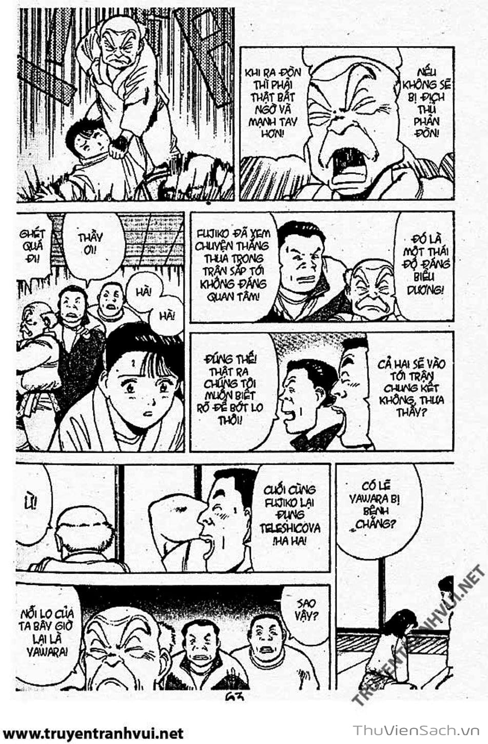 Truyện Tranh Tiểu Thư Nhu Đạo - Yawara! trang 6