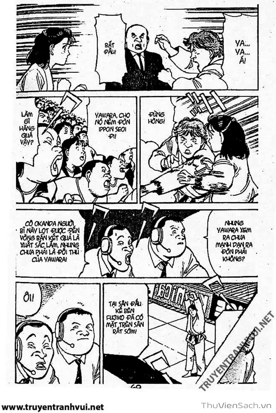 Truyện Tranh Tiểu Thư Nhu Đạo - Yawara! trang 6