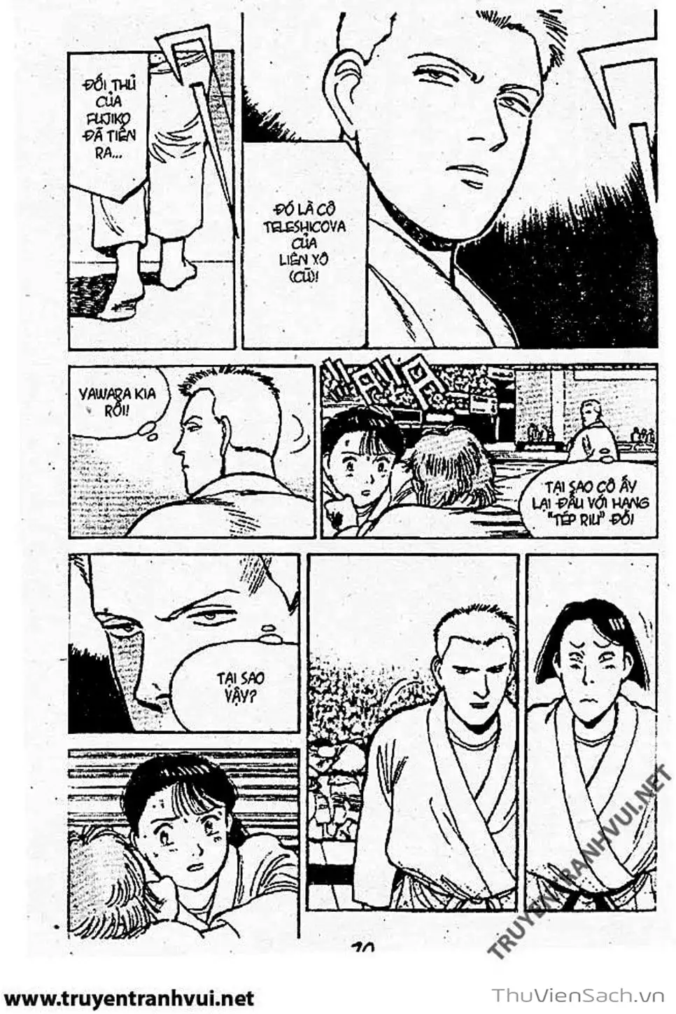 Truyện Tranh Tiểu Thư Nhu Đạo - Yawara! trang 6