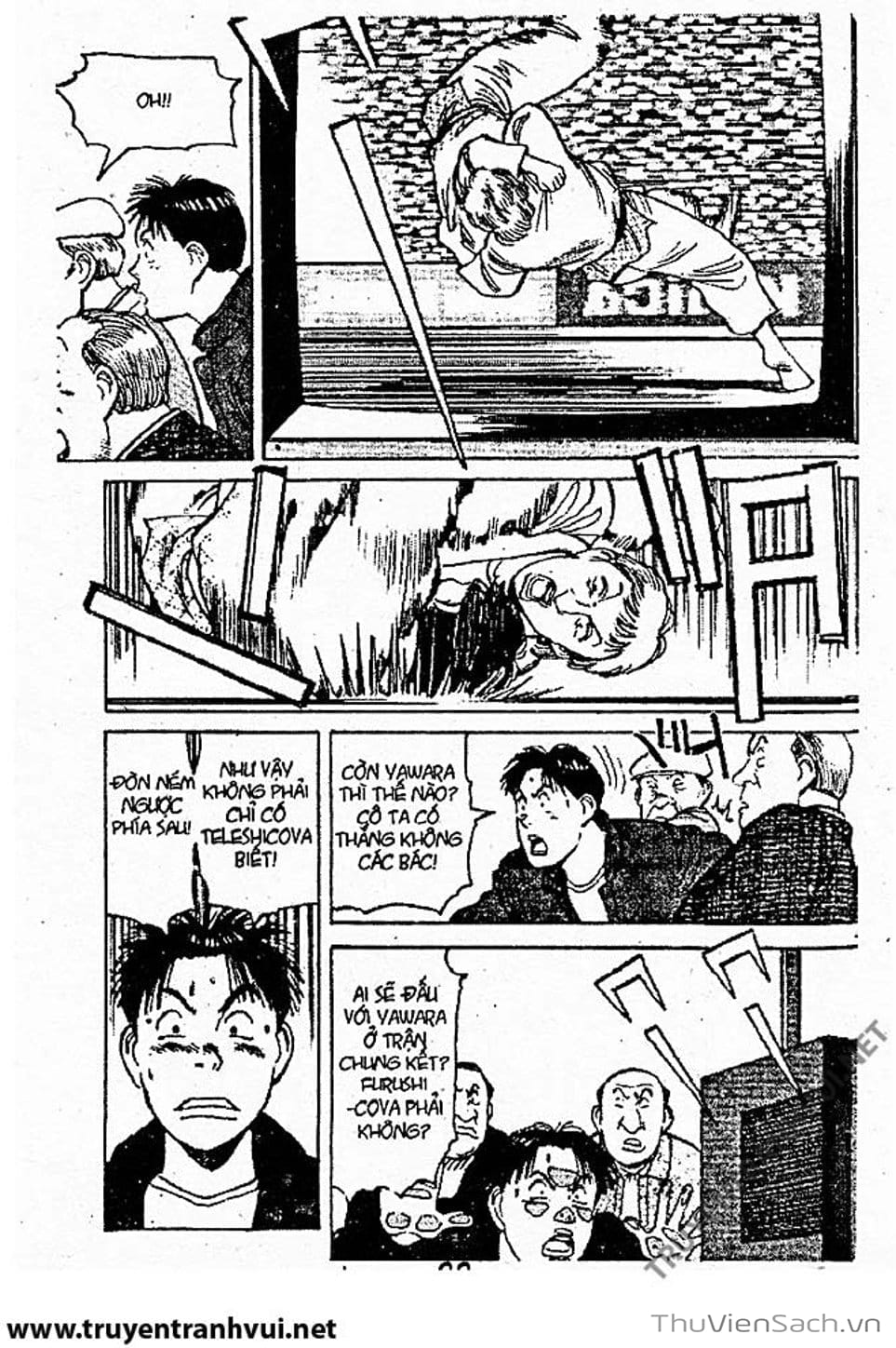 Truyện Tranh Tiểu Thư Nhu Đạo - Yawara! trang 6