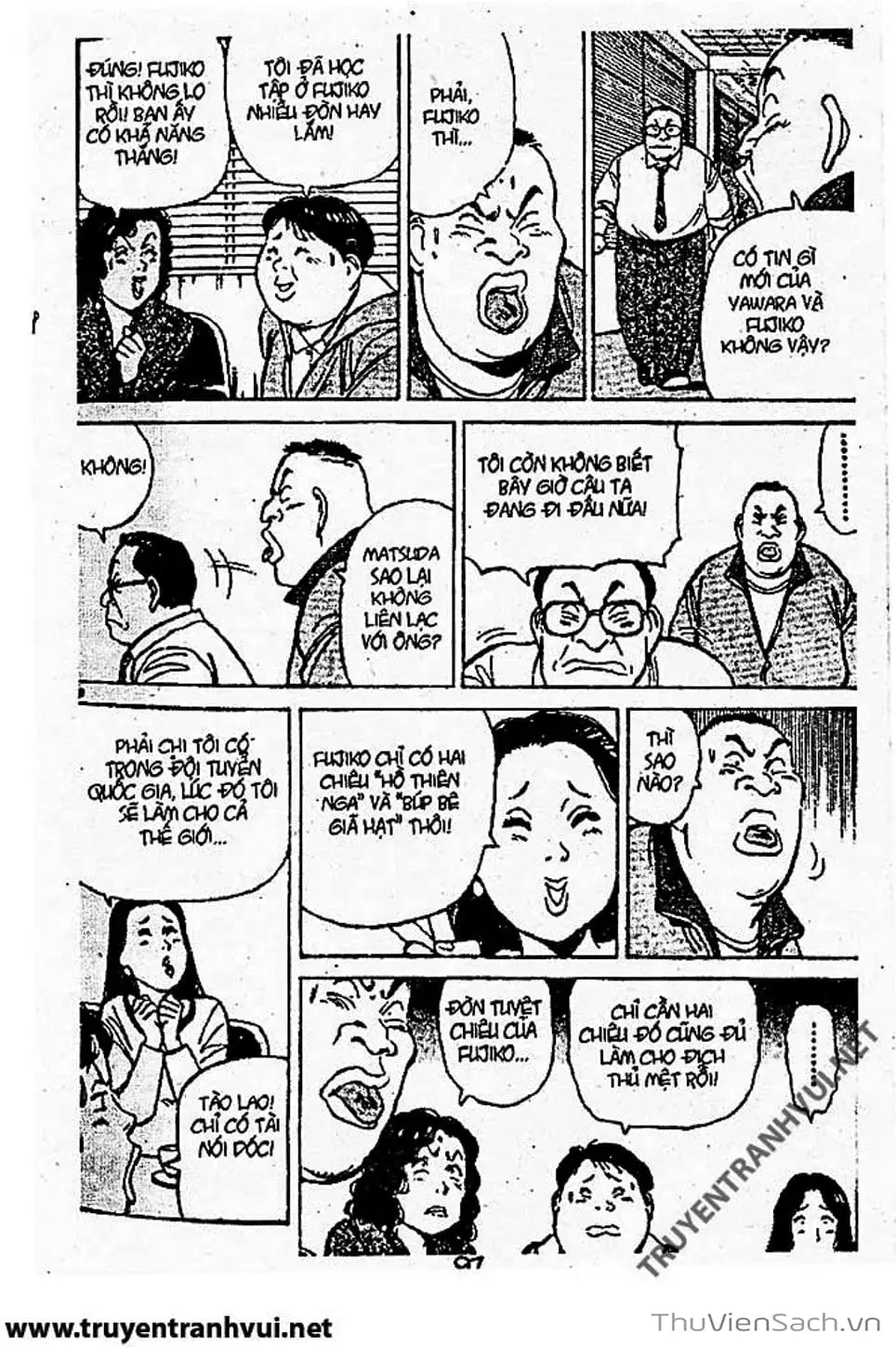 Truyện Tranh Tiểu Thư Nhu Đạo - Yawara! trang 6