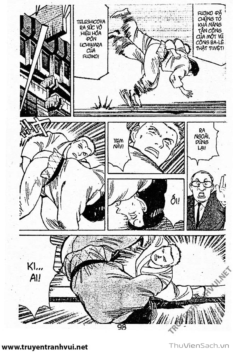 Truyện Tranh Tiểu Thư Nhu Đạo - Yawara! trang 6