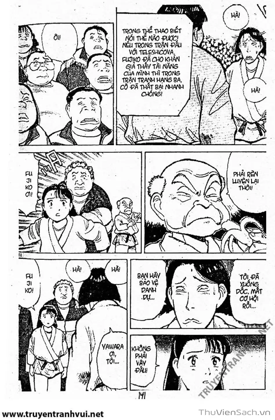 Truyện Tranh Tiểu Thư Nhu Đạo - Yawara! trang 6