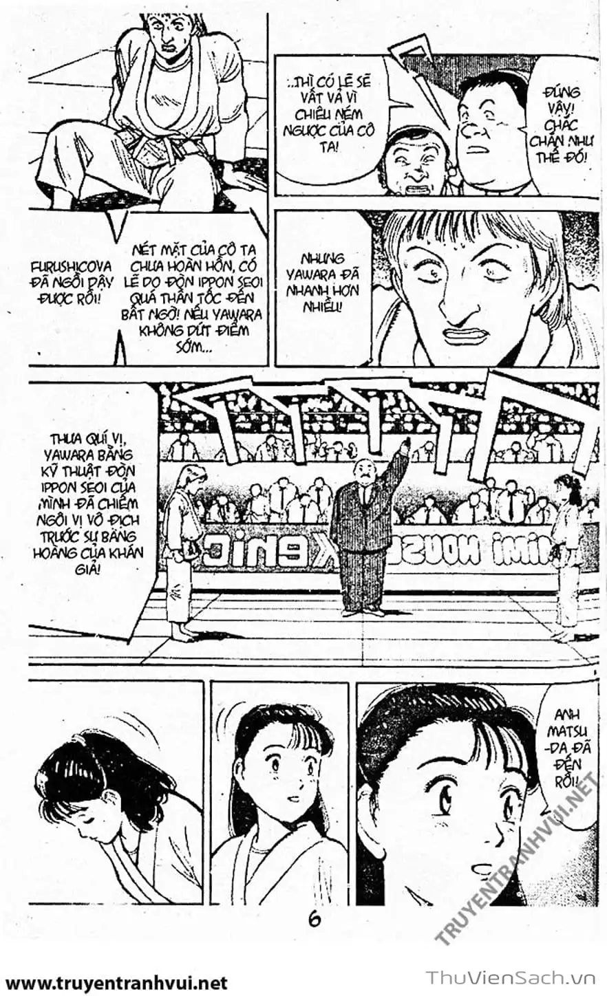 Truyện Tranh Tiểu Thư Nhu Đạo - Yawara! trang 6