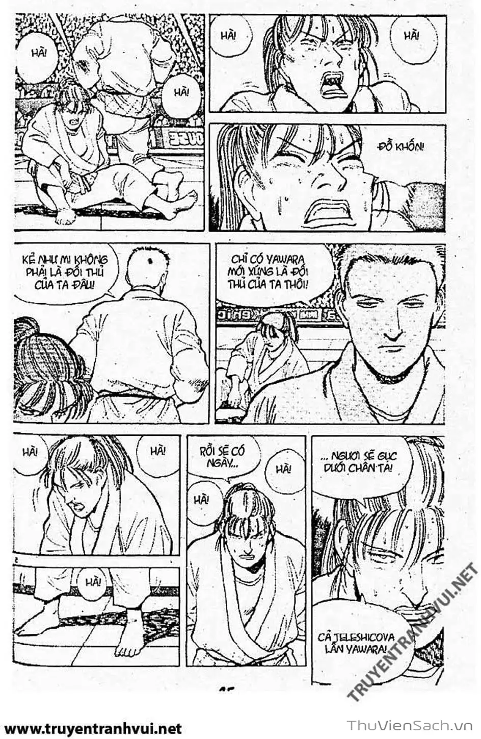 Truyện Tranh Tiểu Thư Nhu Đạo - Yawara! trang 6