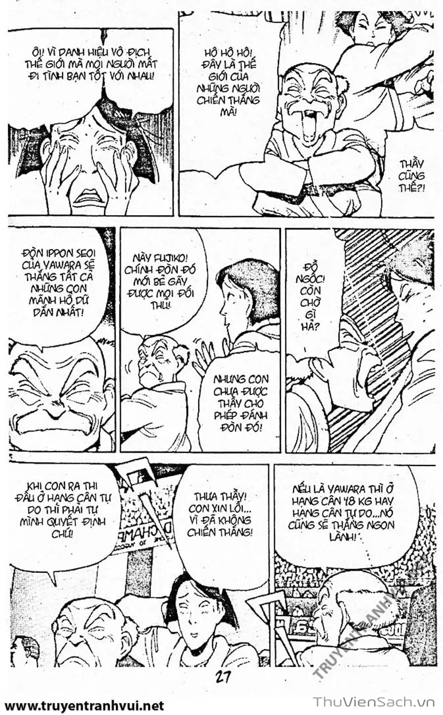 Truyện Tranh Tiểu Thư Nhu Đạo - Yawara! trang 6