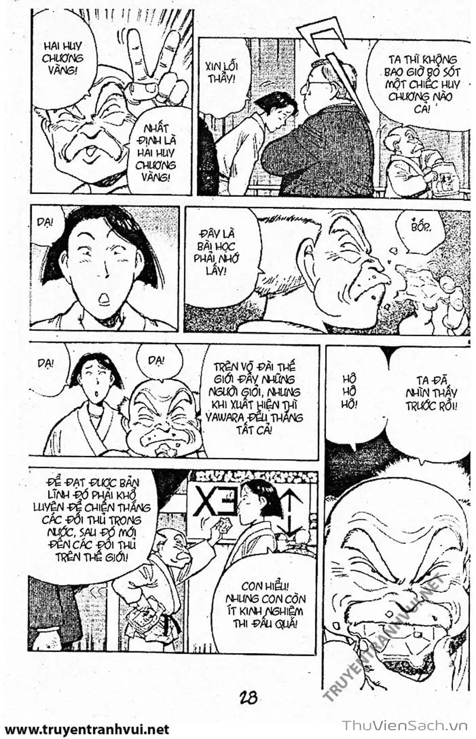 Truyện Tranh Tiểu Thư Nhu Đạo - Yawara! trang 6