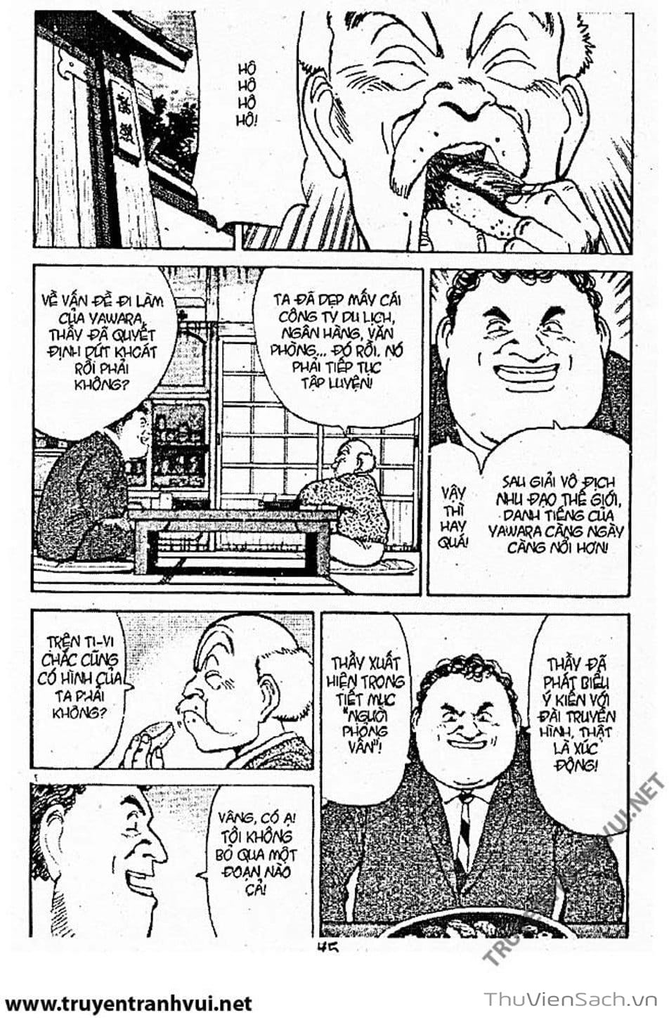 Truyện Tranh Tiểu Thư Nhu Đạo - Yawara! trang 6