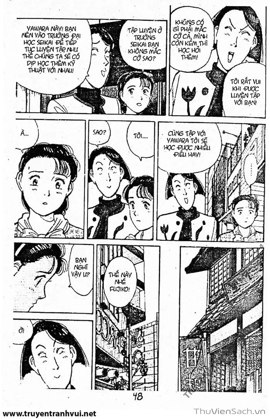 Truyện Tranh Tiểu Thư Nhu Đạo - Yawara! trang 6