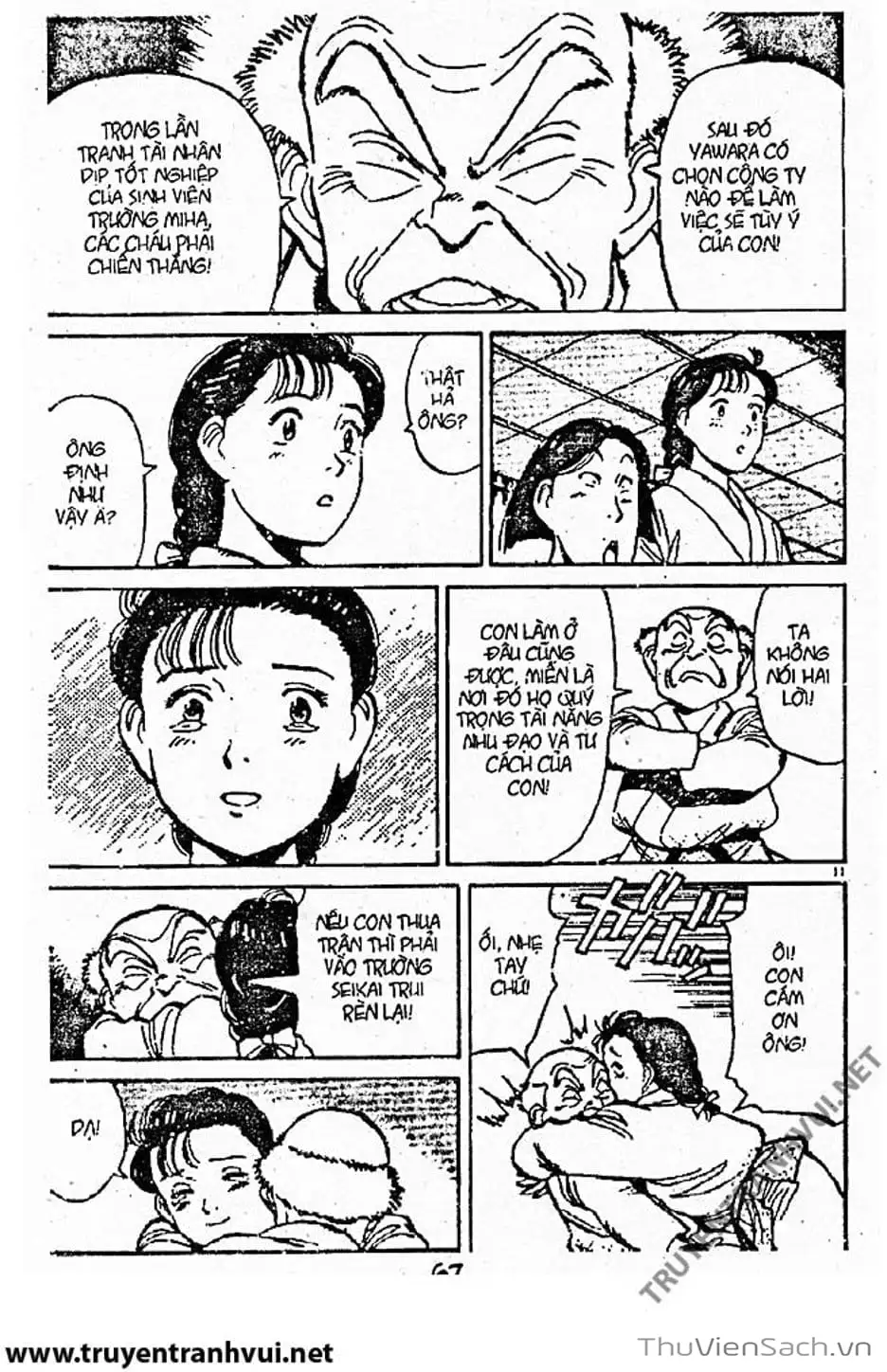 Truyện Tranh Tiểu Thư Nhu Đạo - Yawara! trang 6