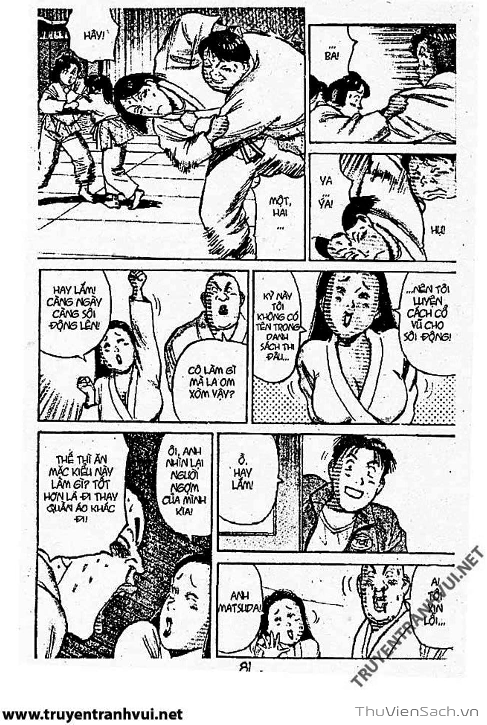 Truyện Tranh Tiểu Thư Nhu Đạo - Yawara! trang 6