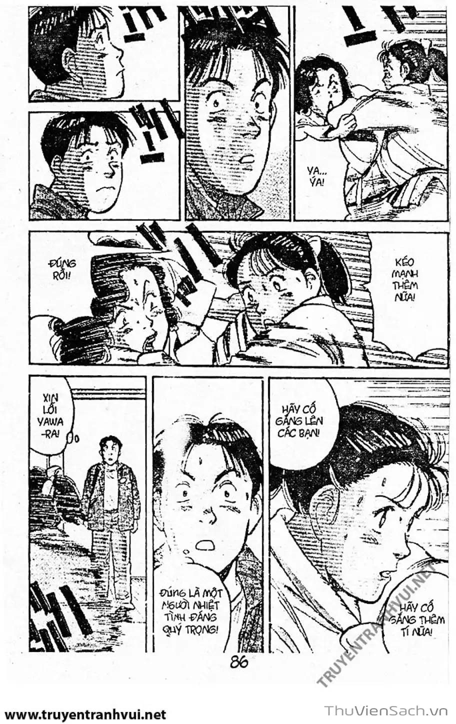 Truyện Tranh Tiểu Thư Nhu Đạo - Yawara! trang 6