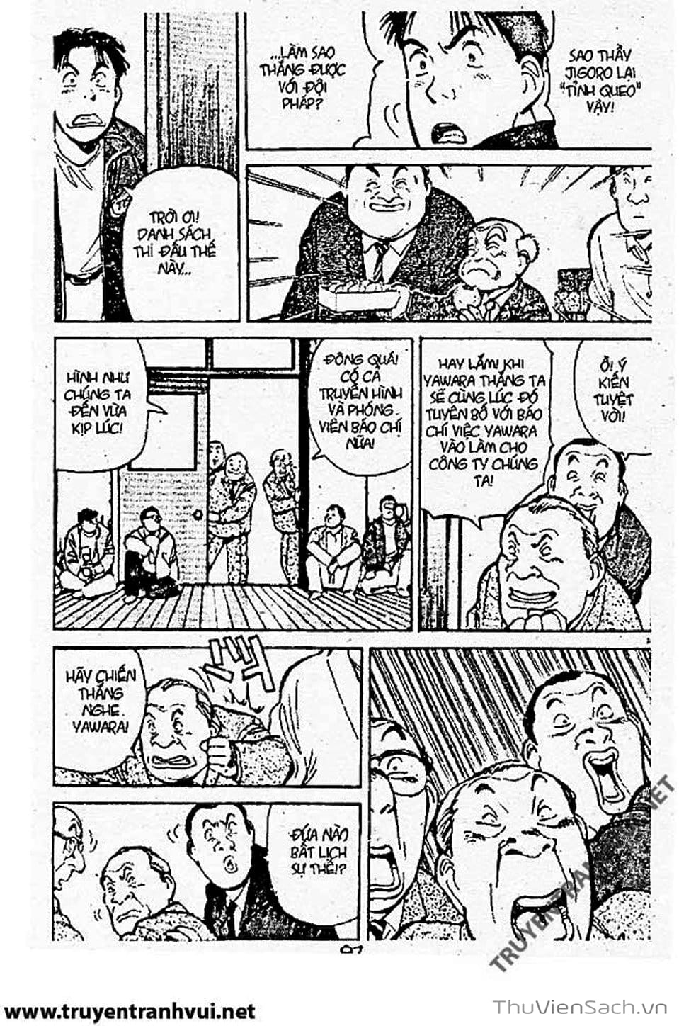 Truyện Tranh Tiểu Thư Nhu Đạo - Yawara! trang 6