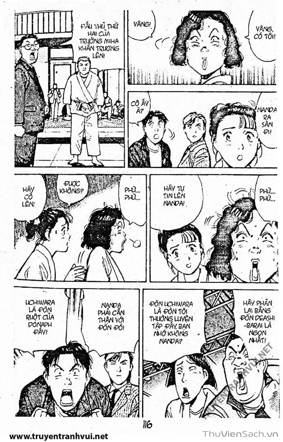 Truyện Tranh Tiểu Thư Nhu Đạo - Yawara! trang 6