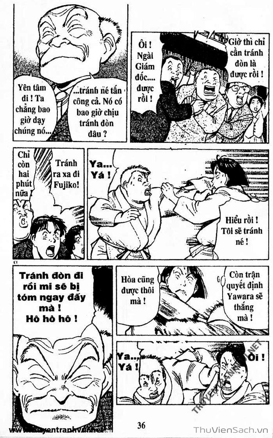 Truyện Tranh Tiểu Thư Nhu Đạo - Yawara! trang 6