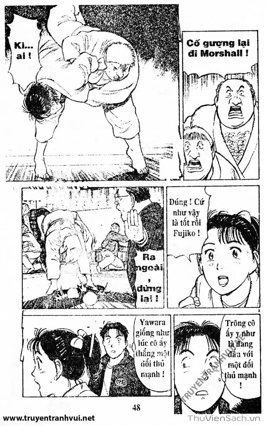 Truyện Tranh Tiểu Thư Nhu Đạo - Yawara! trang 6