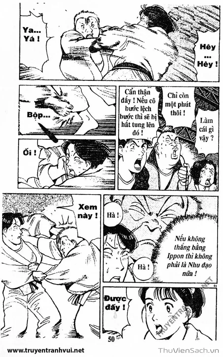 Truyện Tranh Tiểu Thư Nhu Đạo - Yawara! trang 6