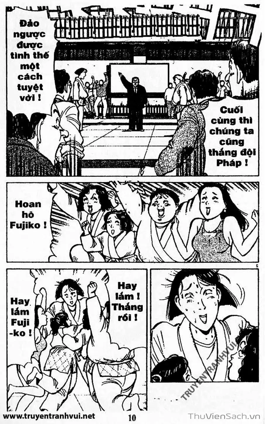 Truyện Tranh Tiểu Thư Nhu Đạo - Yawara! trang 6