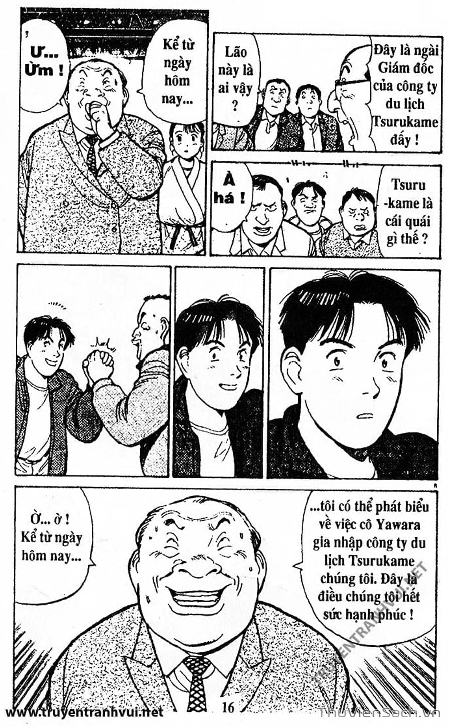 Truyện Tranh Tiểu Thư Nhu Đạo - Yawara! trang 6