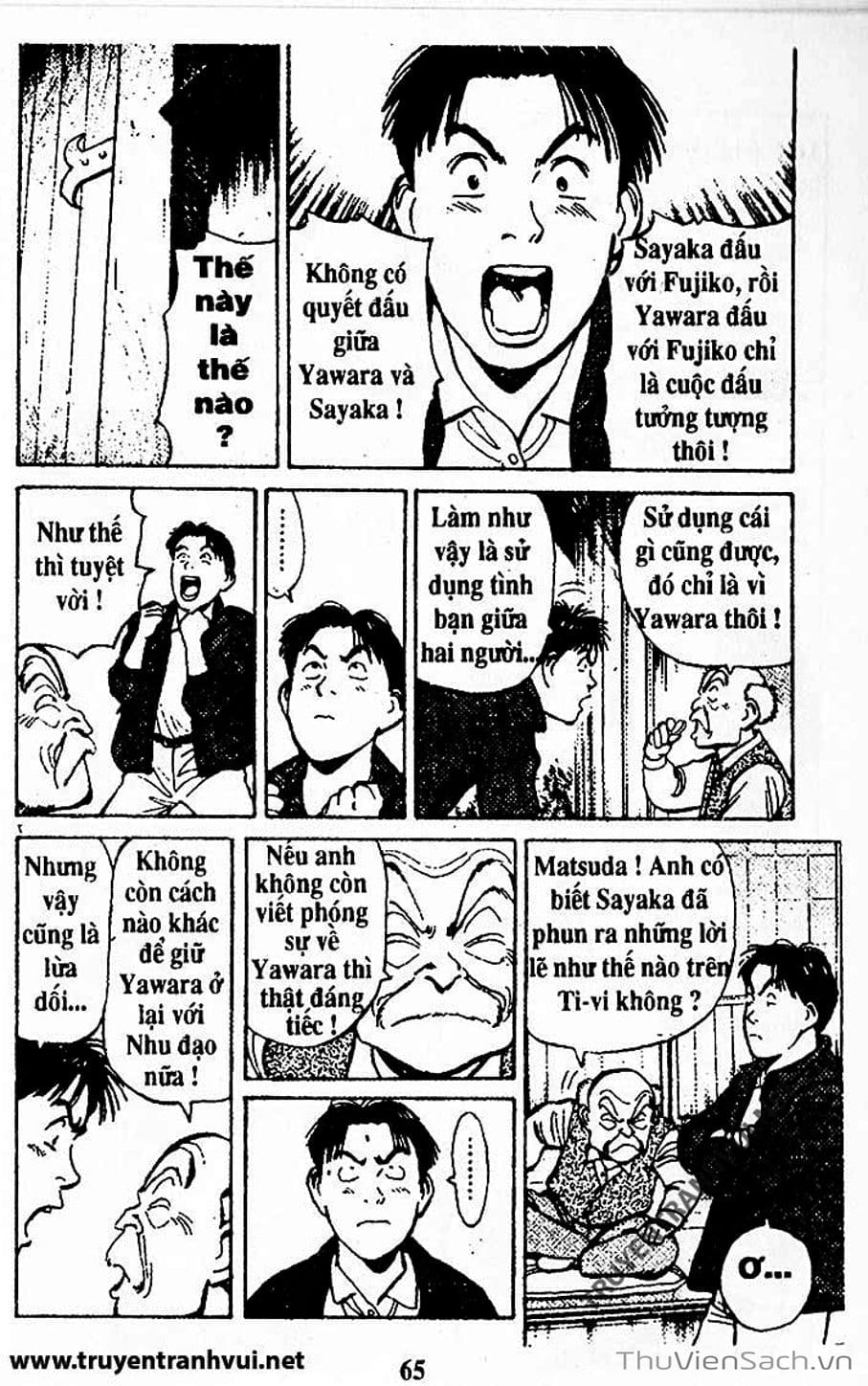 Truyện Tranh Tiểu Thư Nhu Đạo - Yawara! trang 6