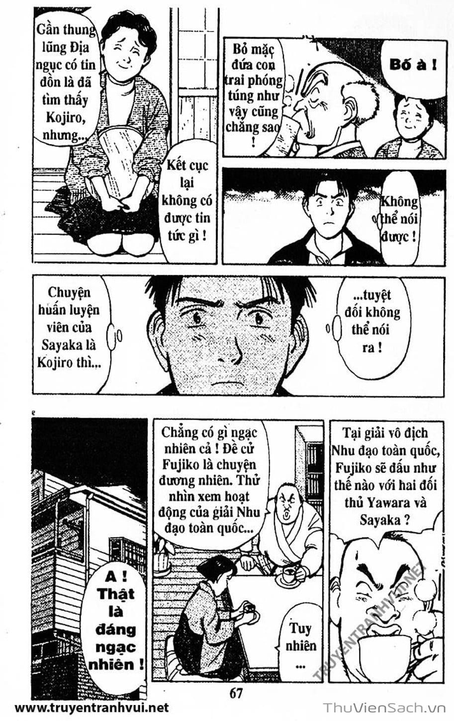 Truyện Tranh Tiểu Thư Nhu Đạo - Yawara! trang 6