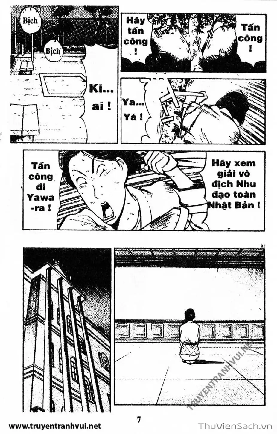 Truyện Tranh Tiểu Thư Nhu Đạo - Yawara! trang 6