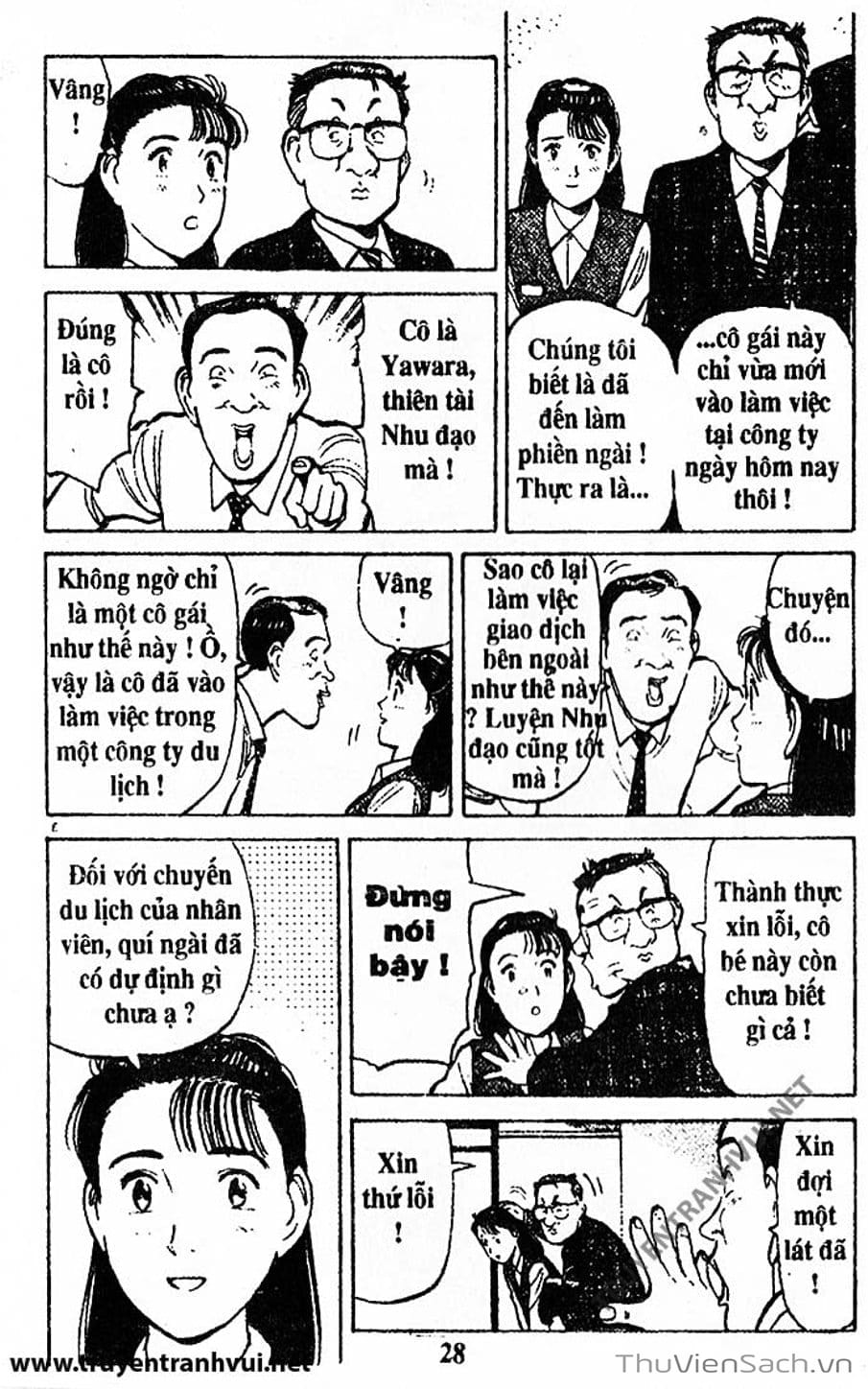 Truyện Tranh Tiểu Thư Nhu Đạo - Yawara! trang 6