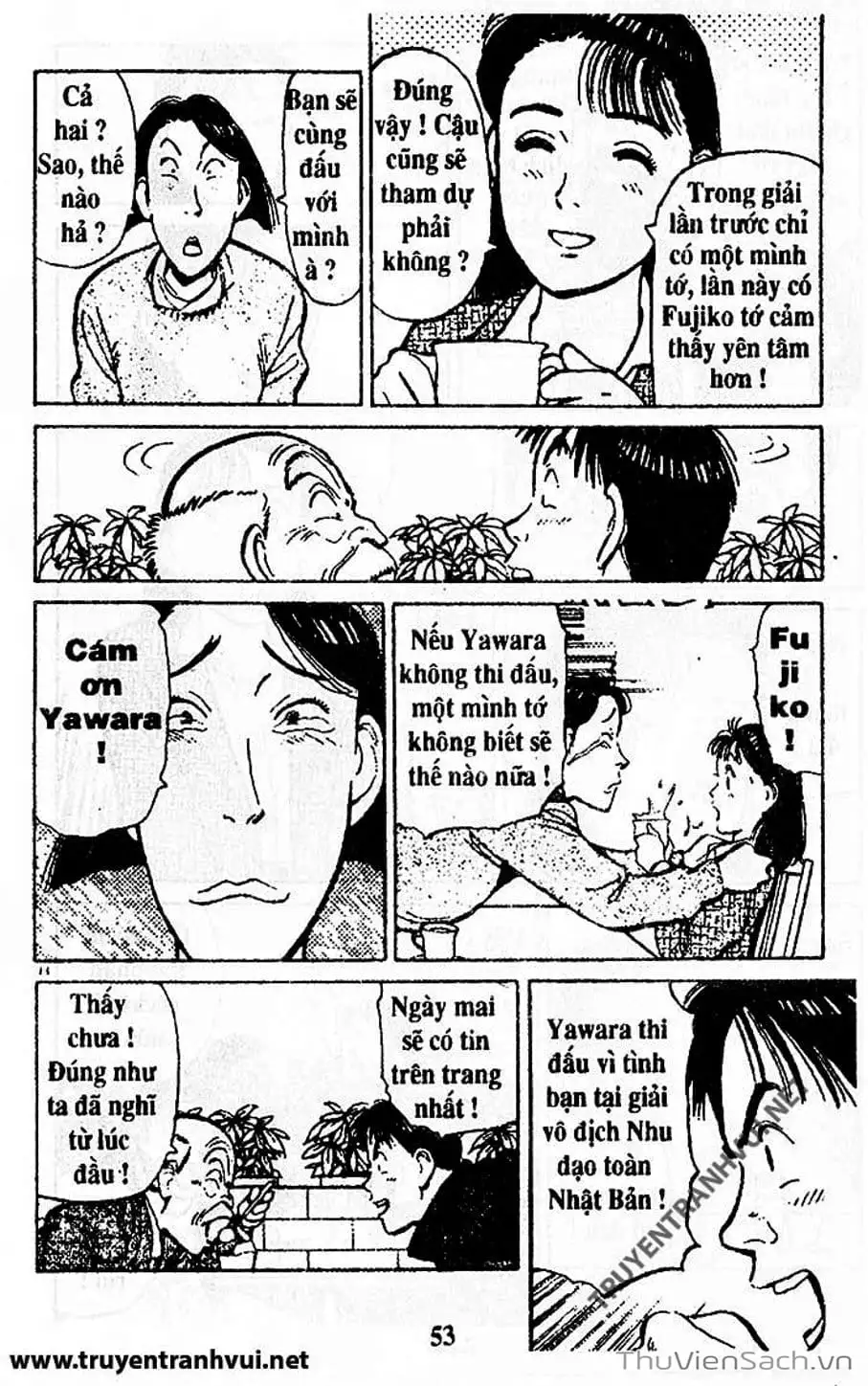 Truyện Tranh Tiểu Thư Nhu Đạo - Yawara! trang 6