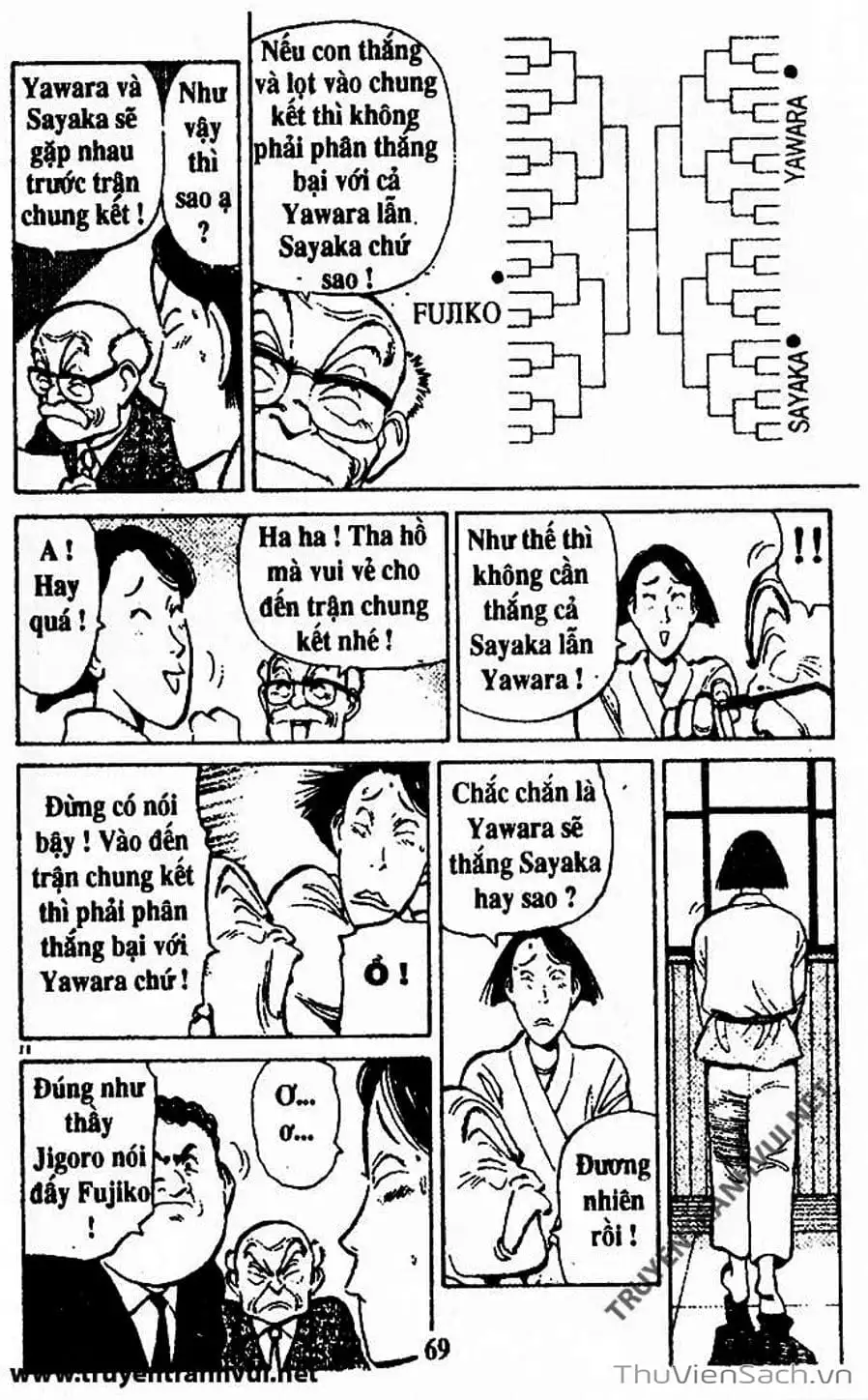 Truyện Tranh Tiểu Thư Nhu Đạo - Yawara! trang 6