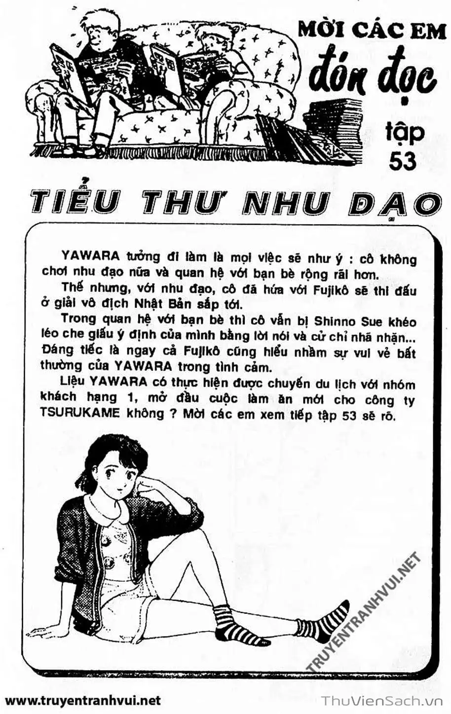 Truyện Tranh Tiểu Thư Nhu Đạo - Yawara! trang 6