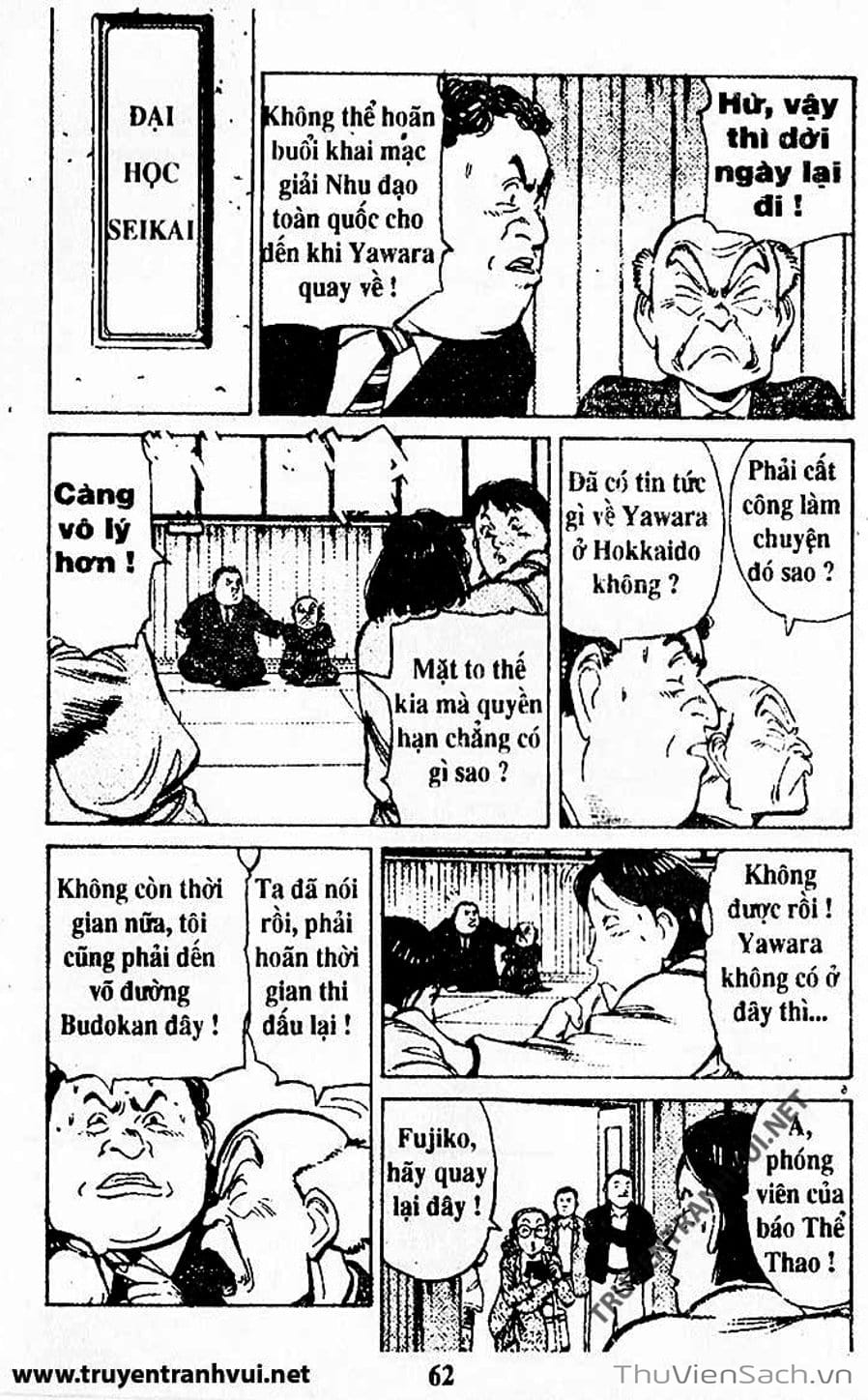 Truyện Tranh Tiểu Thư Nhu Đạo - Yawara! trang 6