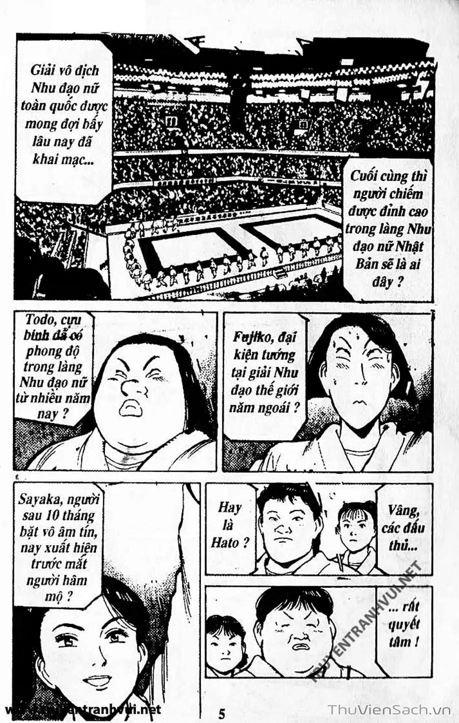 Truyện Tranh Tiểu Thư Nhu Đạo - Yawara! trang 6