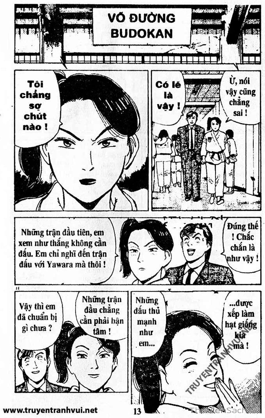 Truyện Tranh Tiểu Thư Nhu Đạo - Yawara! trang 6