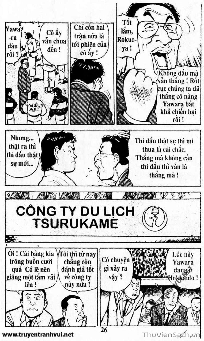 Truyện Tranh Tiểu Thư Nhu Đạo - Yawara! trang 6