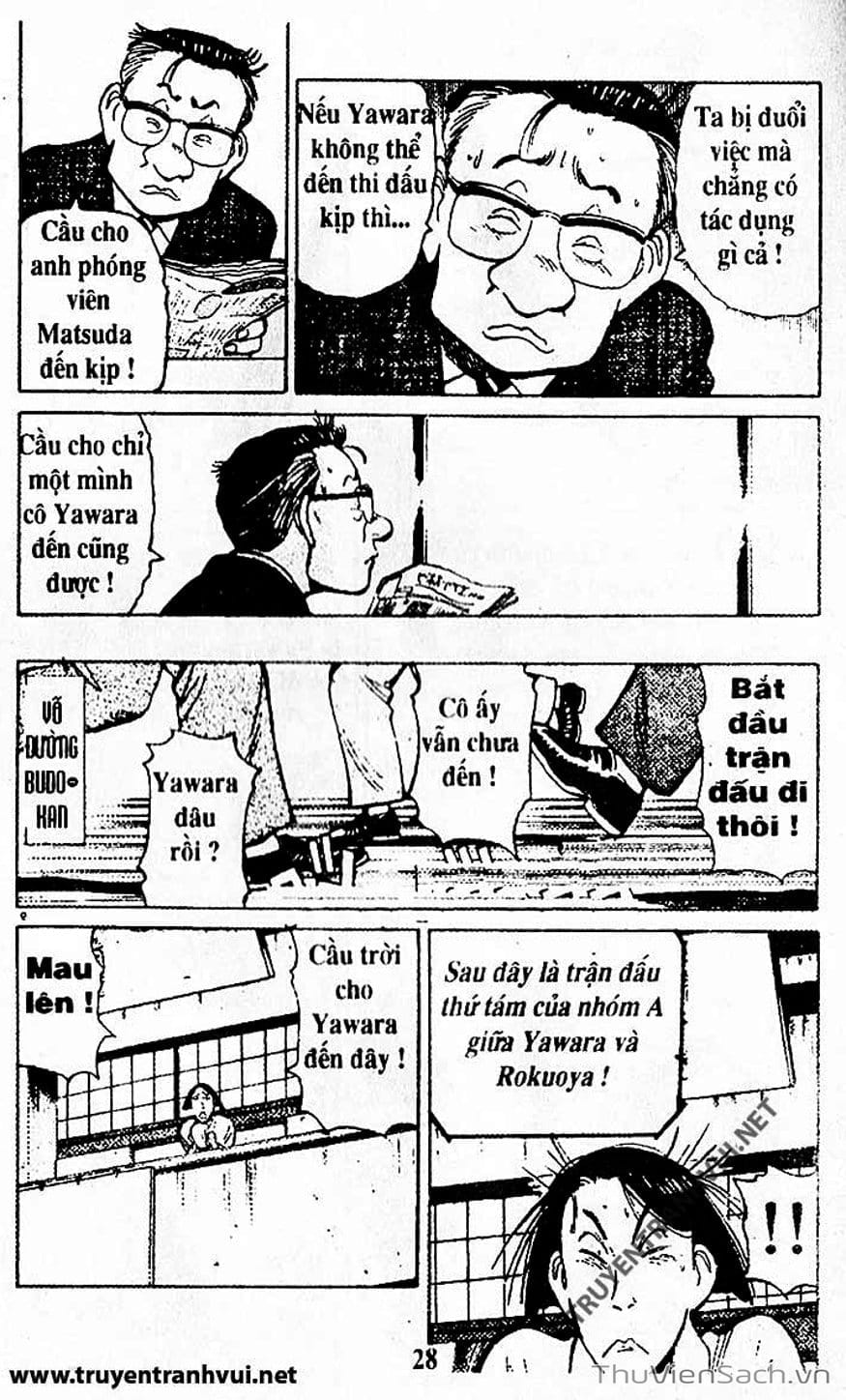 Truyện Tranh Tiểu Thư Nhu Đạo - Yawara! trang 6