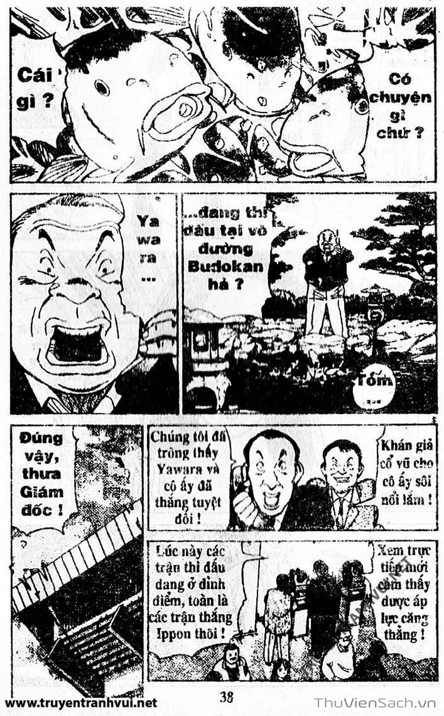 Truyện Tranh Tiểu Thư Nhu Đạo - Yawara! trang 6