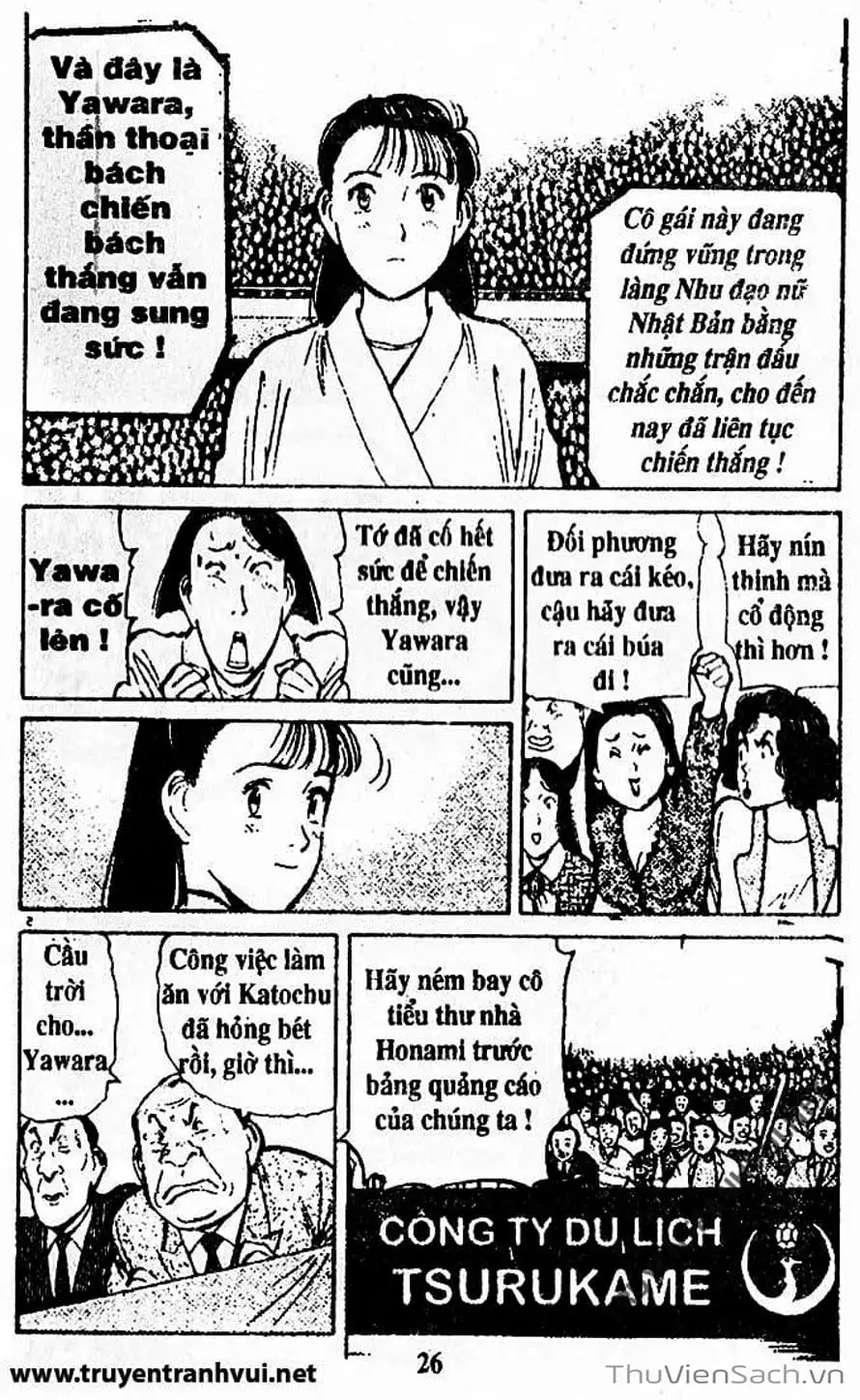 Truyện Tranh Tiểu Thư Nhu Đạo - Yawara! trang 6