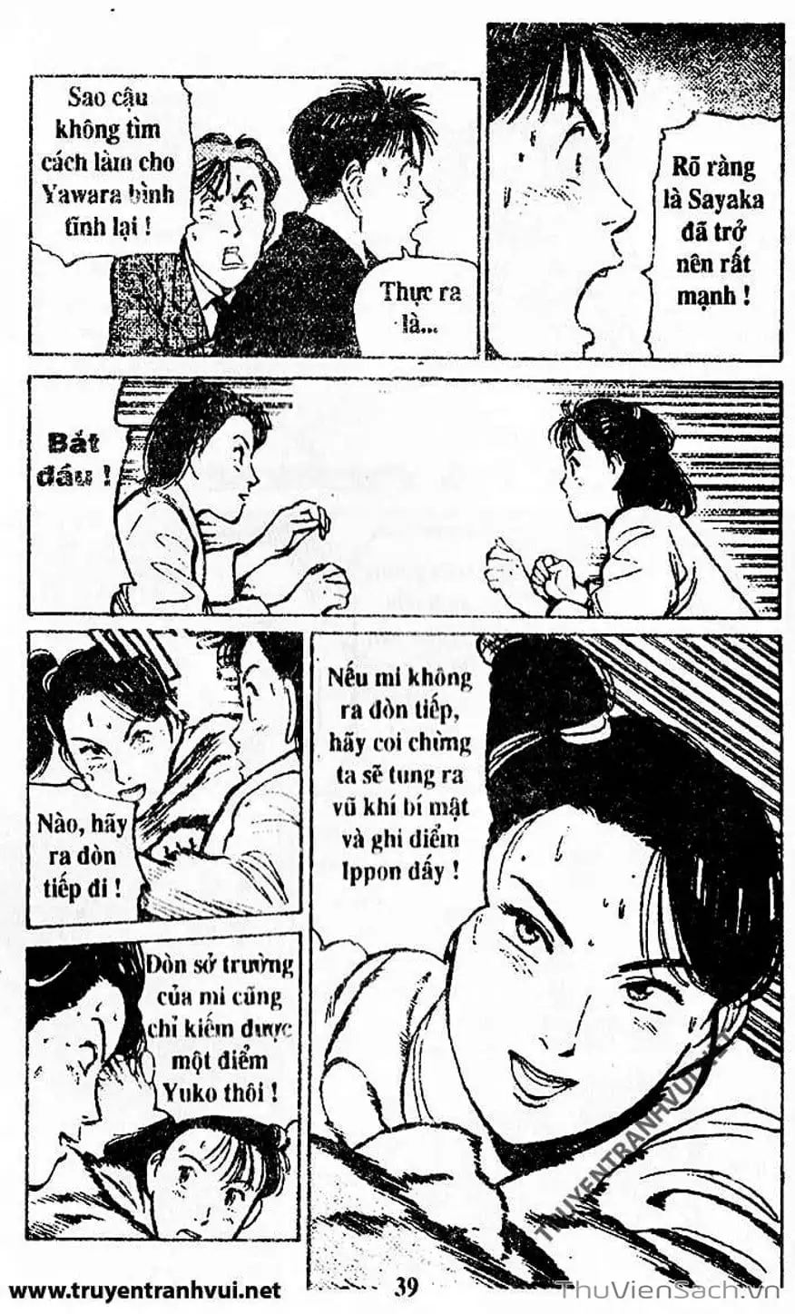 Truyện Tranh Tiểu Thư Nhu Đạo - Yawara! trang 6