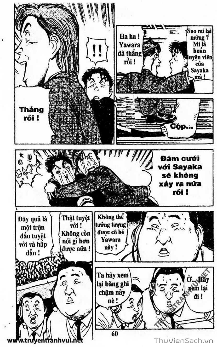 Truyện Tranh Tiểu Thư Nhu Đạo - Yawara! trang 6